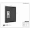 Adiroffice 60-Key Steel Heavy-Duty Key Cabinet with Electronic Digital Lock Keypad, Black ADI680-60-BLK-MK - alternate 2